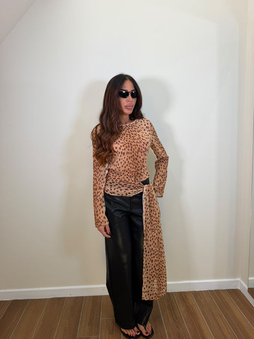 Pantalone in Ecopelle Jim