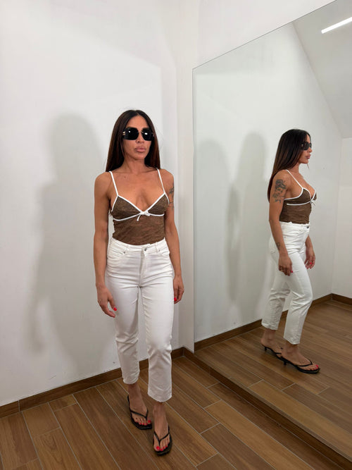 Jeans Skinny White