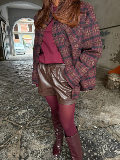 Short in Ecopelle Fiorella