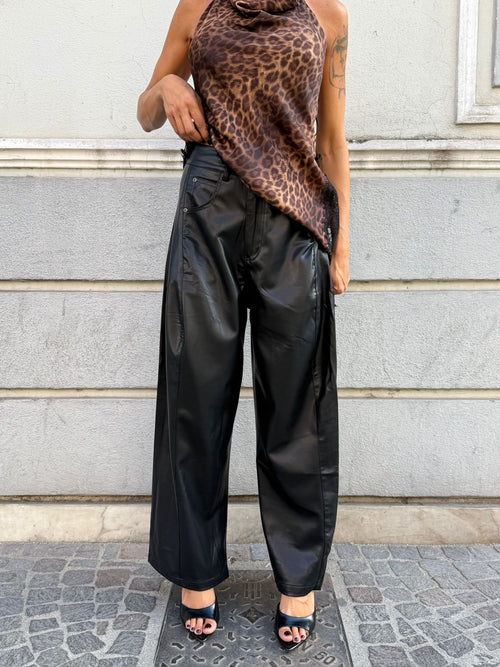 Pantalone In Ecopelle