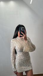 Dress in Pailettes Isabel
