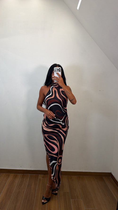 Long Dress Brown