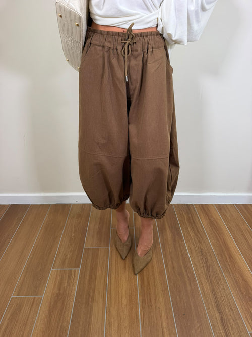 Bermuda ballon Taupe