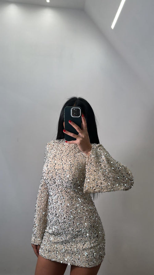 Dress in Pailettes Isabel