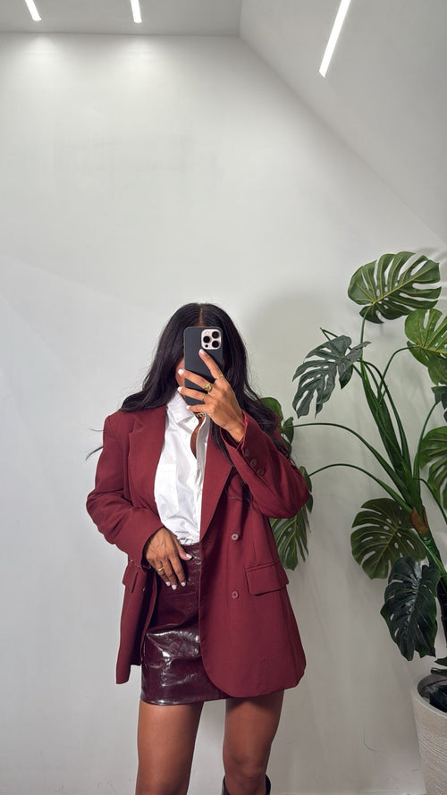 Blazer Bordeaux