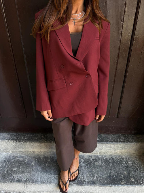 Blazer Bordeaux