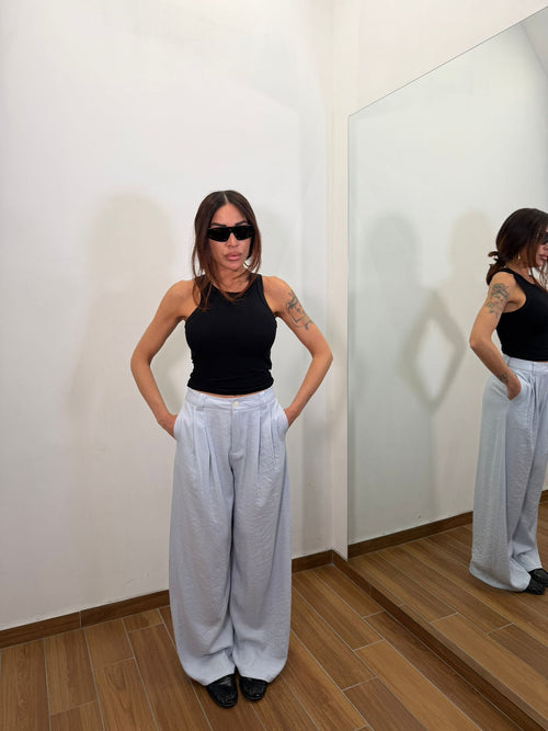 Pantalone Marina cielo