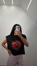 Shirt Crop Barock