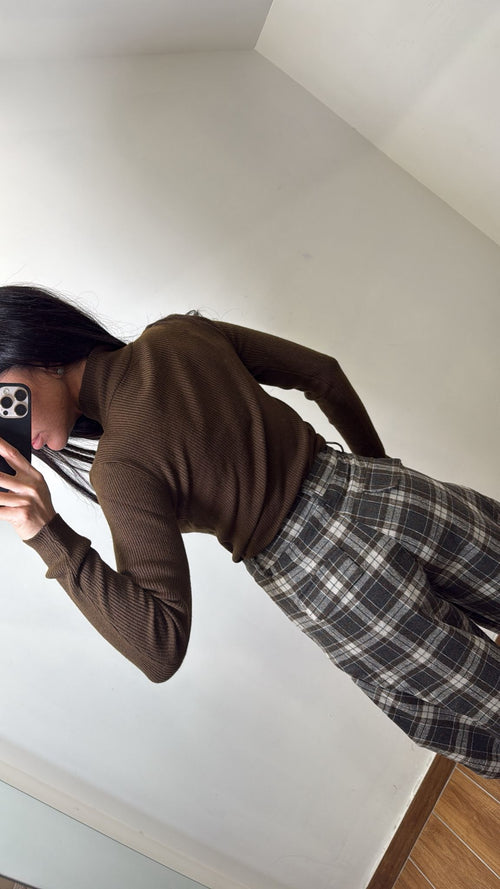 Pantalone Ballon a Quadroni