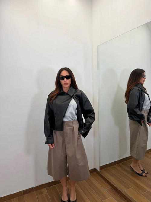 Jacket in ecopelle Milano