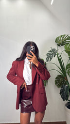 Blazer Bordeaux