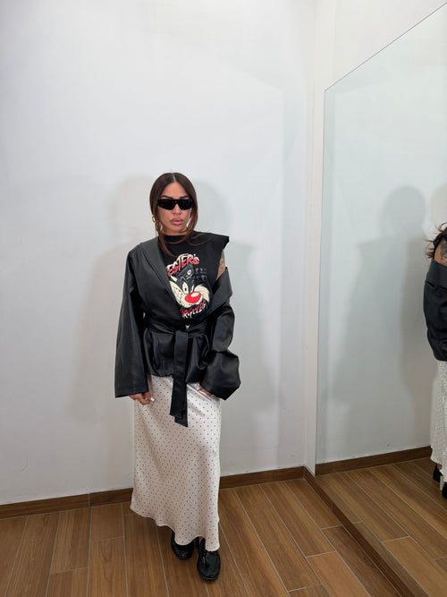 Blazer in Ecopelle Ludo