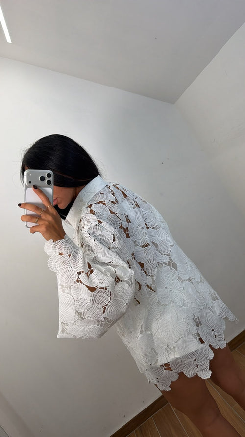 Camicia White Isla