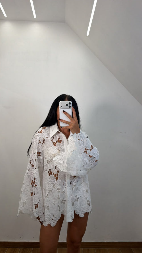 Camicia White Isla