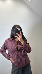 Camicia Naomi Bordeaux