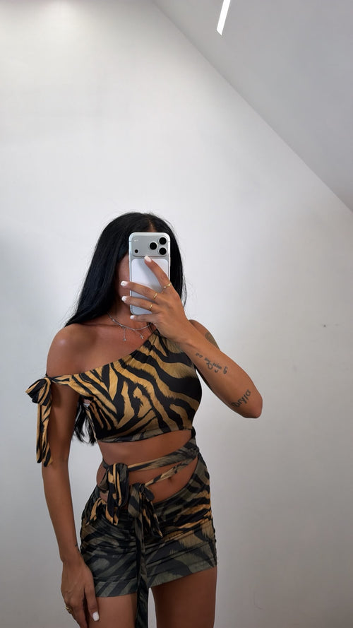 Mini Dress Tropical