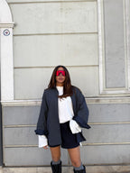 Camicione Double Face Navy