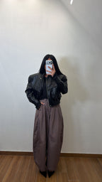 Pantalone a quadrettini Grey