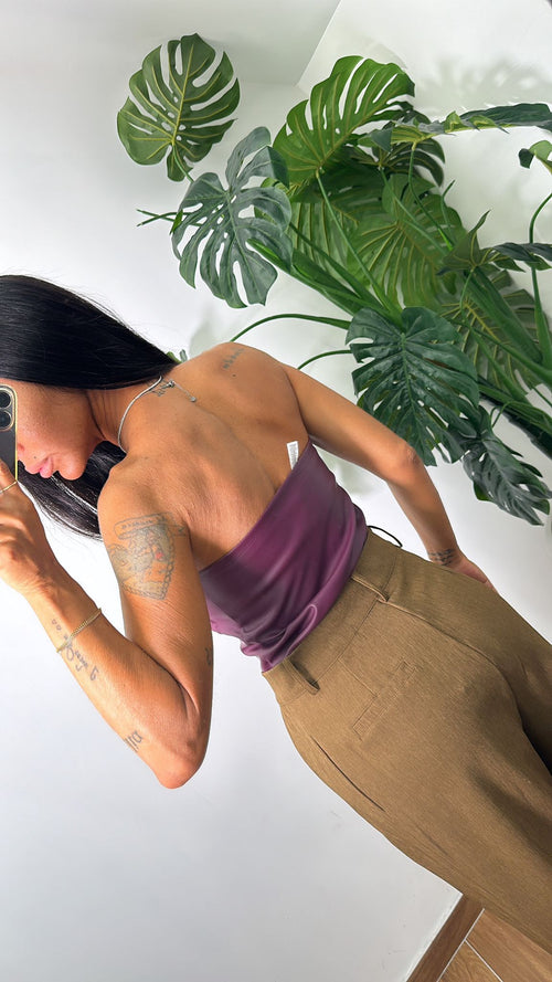 Top in Ecopelle Guya