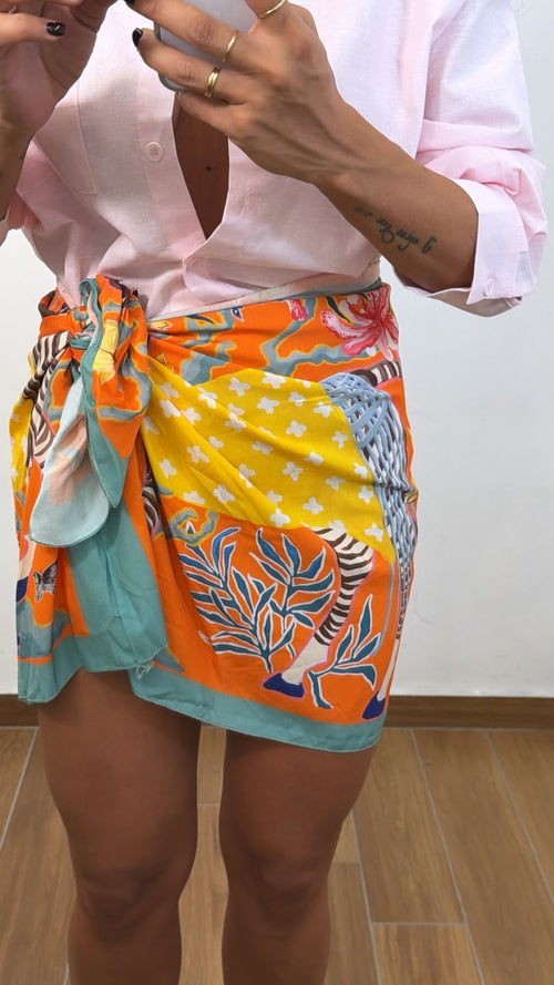 Pareo corto Bali