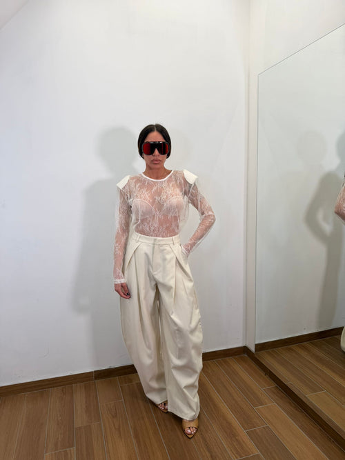Maglia in pizzo