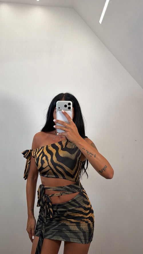 Mini Dress Tropical