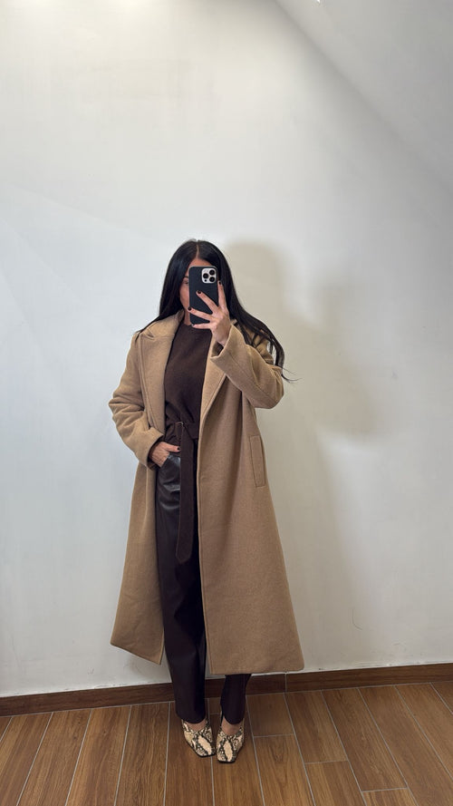 Cappotto Camel