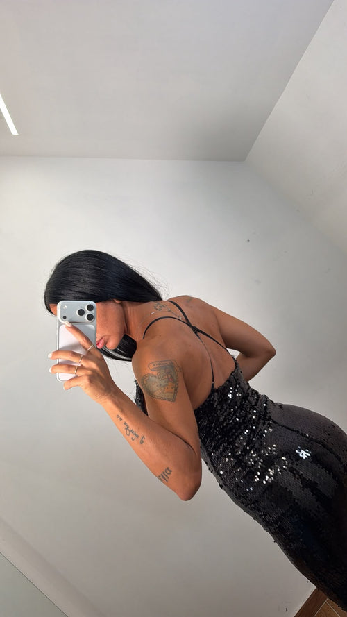 Long Dress Paillettes
