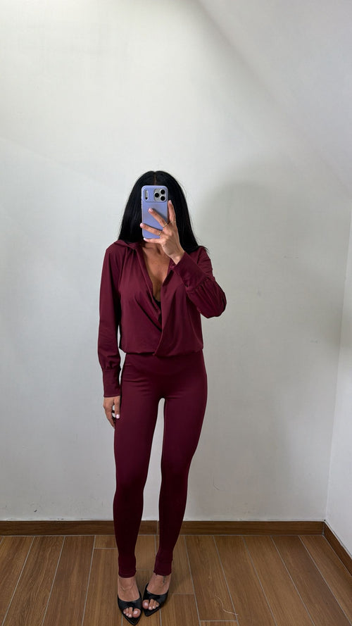 Jumpsuite Bordeaux