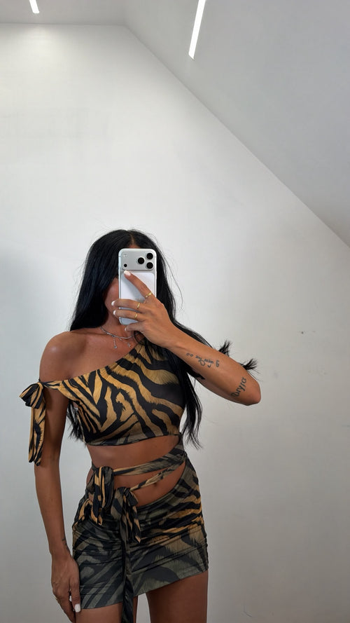 Mini Dress Tropical