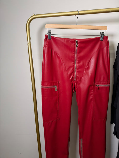 Pantalone Ivy In Ecopelle