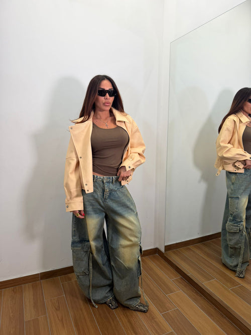 Jacket in ecopelle Milano