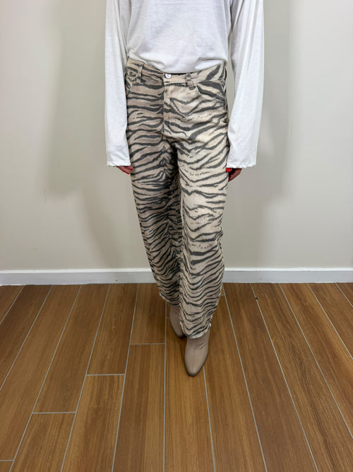 Jeans Zebra Taupe