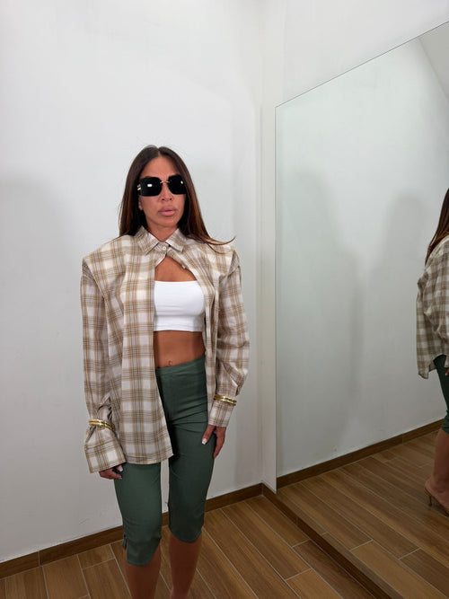 Camicia Beige Ludo