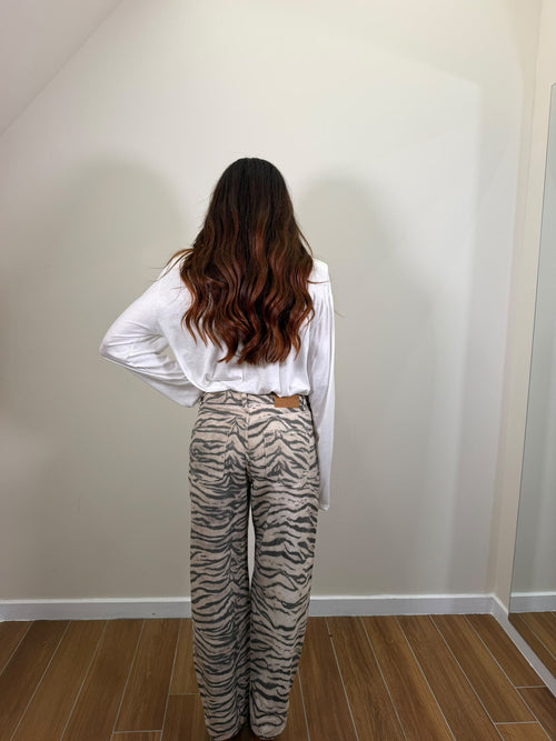 Jeans Zebra Taupe