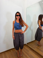 Bermuda a quadri Blue
