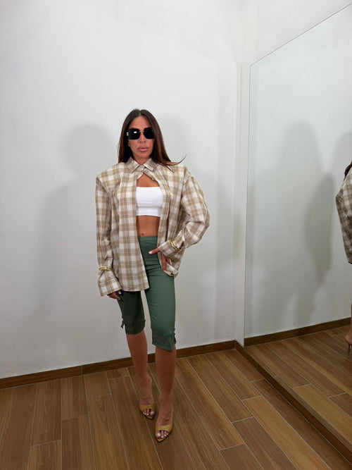 Camicia Beige Ludo