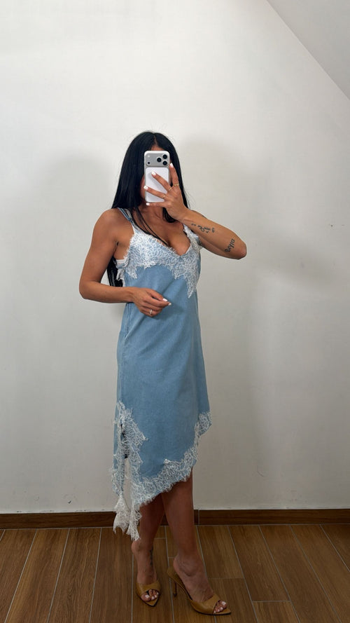 Dress effetto Denim