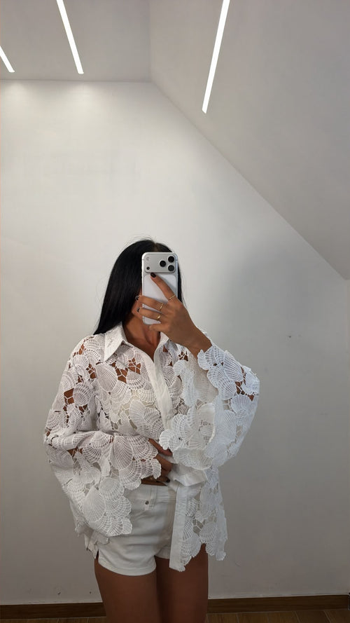 Camicia White Isla