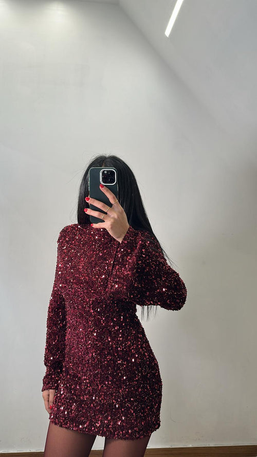 Dress in Pailettes Isabel