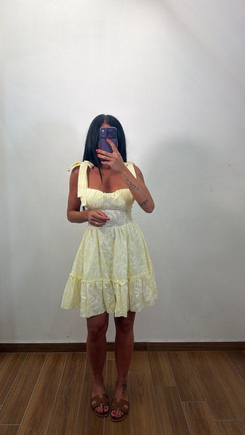 Mini Dress Capri Yellow