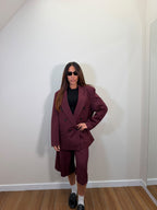 Blazer Over Bordeaux