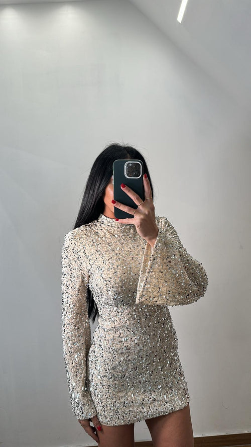 Dress in Pailettes Isabel