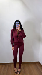 Jumpsuite Bordeaux