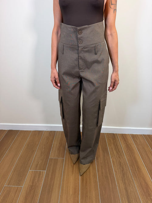 Pantalone London Brown