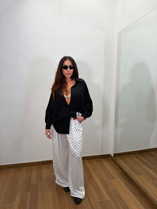 Pantalone Pois in Cotone