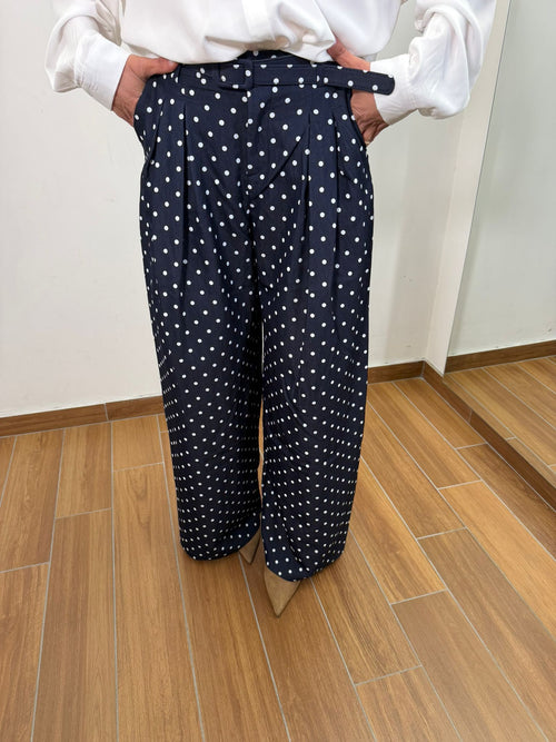 Pantalone Pois in Cotone
