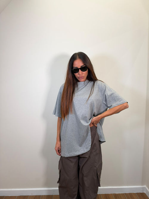 T-shirt Over Grey