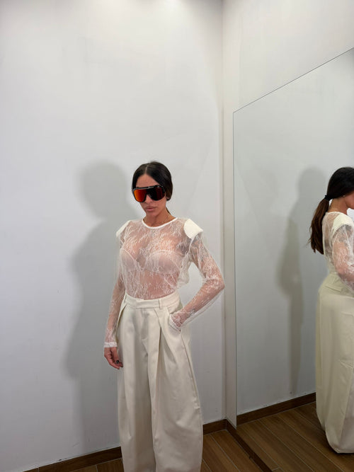 Maglia in pizzo