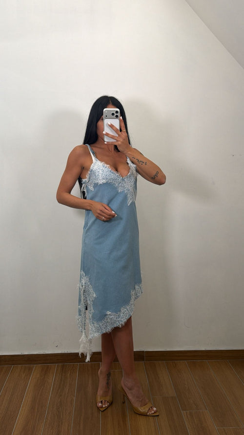 Dress effetto Denim